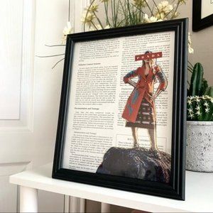 Prada Theme Handmade 8x10 Fashion Collage